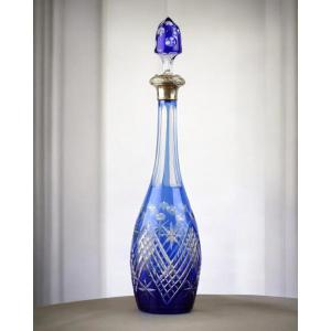 Bouteille en Cristal de Bohême - Italie, années 1930